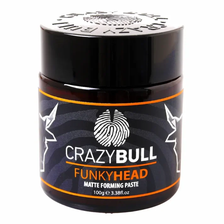 Crazy Bull Funky Head Matte Paste – pakuotė iš priekio