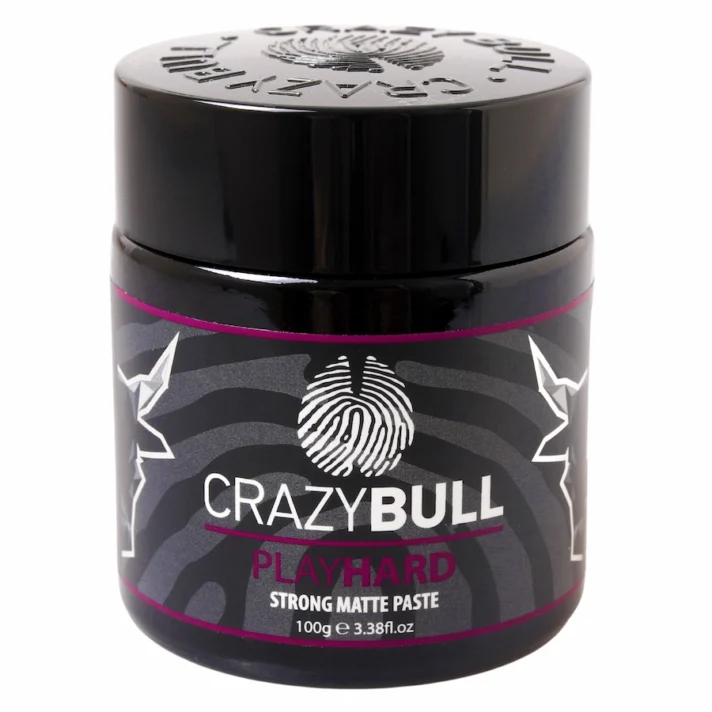 Crazy Bull Play Hard Extreme Texture Paste – pakuotė iš priekio